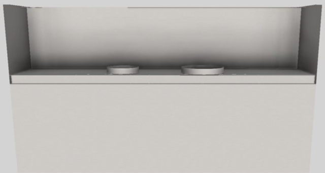 Vent-A-Hood® 54" Stainless Steel Wall Mounted Range Hood-4
