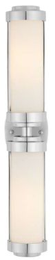 Currey & Company Bowland Nickel Bath Wall Sconce-1