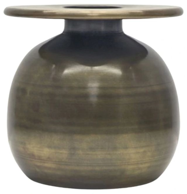 Signature Design by Ashley® Fedorleigh Antique Brass Vase-0