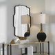 Uttermost® Casmus Matte Black Wall Mirror-1