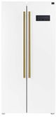 FORNO® Salerno Espresso 33" 15.6 Cu. Ft. White Counter Depth Side-by-Side Refrigerator-0