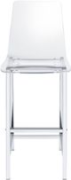Elements International Zeus Clear Bar Stool-2
