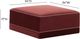 TOV Furniture Willow Red Ottoman-1
