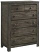 American Wholesale Furniture Cassidy Dark Vintage Gray Chest-0