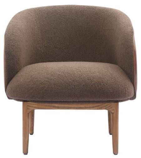 YHD Hayley Brown Accent Chair-1