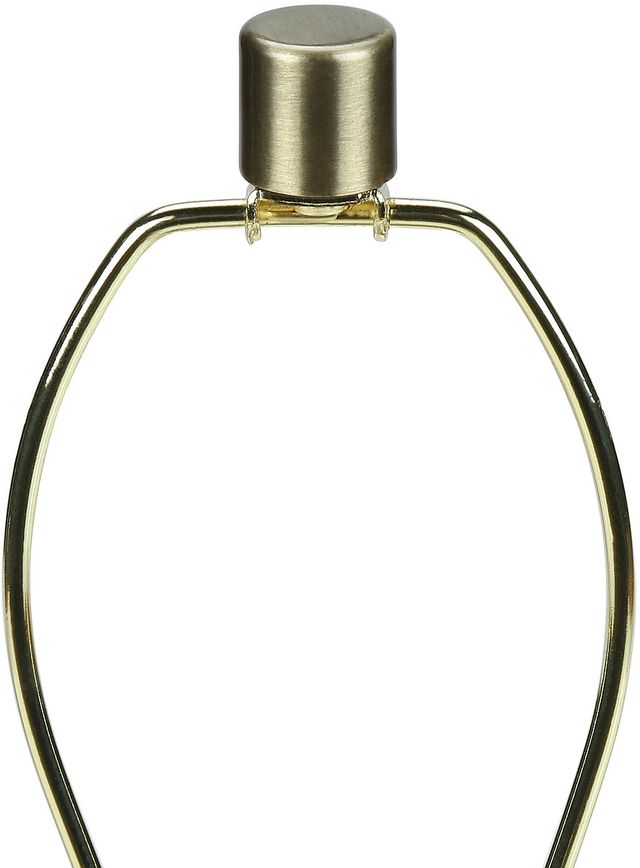 Monarch Specialties Inc. 24"H Cream Resin Table Lamp-1