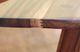International Furniture Direct Parota Brown Dining Table with Gray Base-2