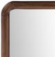 Dovetail Furniture Vanessa Brown Floor Mirror-1