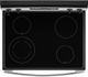 Amana® 30" Black on Stainless Free Standing Electric Range-2