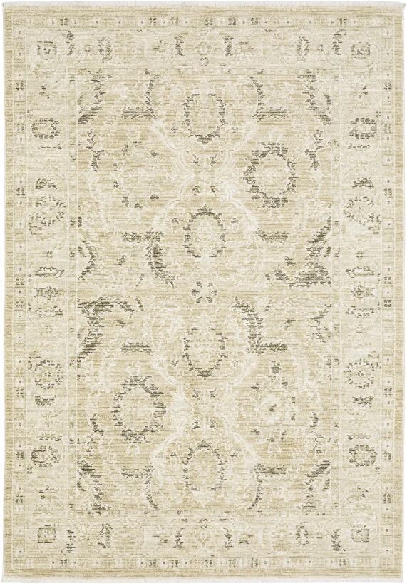 Oriental Weavers™ Caroline Beige 5'x8' Style 4 Area Rug-0