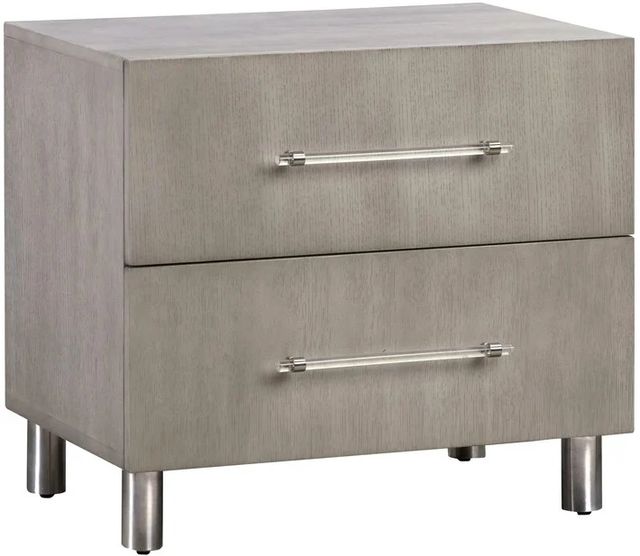 Modus Furniture Argento Misty Gray Nightstand-0
