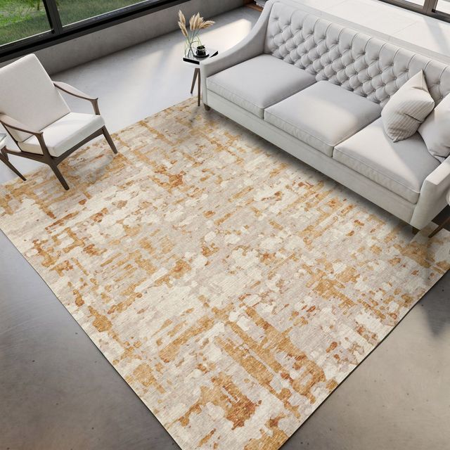Dalyn™ Rug Company Brisbane BR5 Khaki 5'x8' Area Rug-3