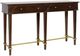 StyleCraft Dark Caramel/Gold Console Table-0