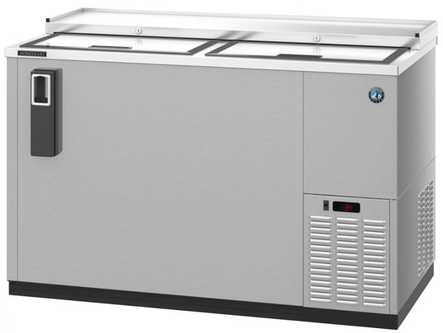 Hoshizaki 60" 14.4 Cu. Ft. Stainless Steel Back Bar Bottle Cooler with Slide Top Door-0