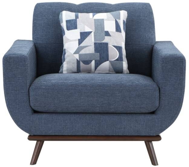 Homelegance® Everton Blue Accent Chair-1
