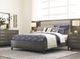 Kincaid® Cascade Ross Brown/Gray California King Upholstered Panel Bed-2
