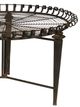 A & B Home Faux Bois Brown Dining Table-1