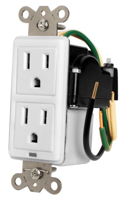 Panamax® Max-In-Wall 15A Duplex Surge Protector-0