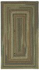 Capel Rugs Gramercy Black 24" x 36" Concentric Rectangle Throw Rug-0
