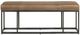 Four Hands Beaumont Dakota Warm Taupe Leather Bench-1