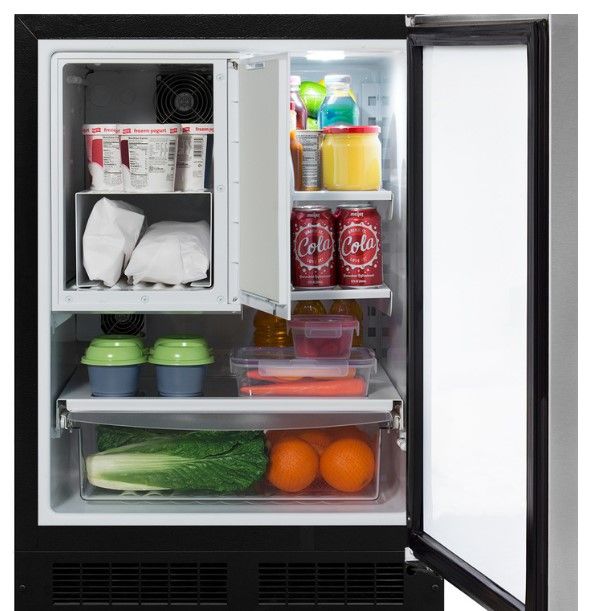 Marvel 5.9 Cu. Ft. Stainless Steel Under the Counter Refrigerator-3