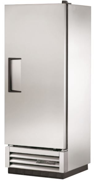 True® Commerical T-Series 12 Cu. Ft. Stainless Steel Reach-In Solid Swing Door Freezer with Hydrocarbon Refrigerant-0