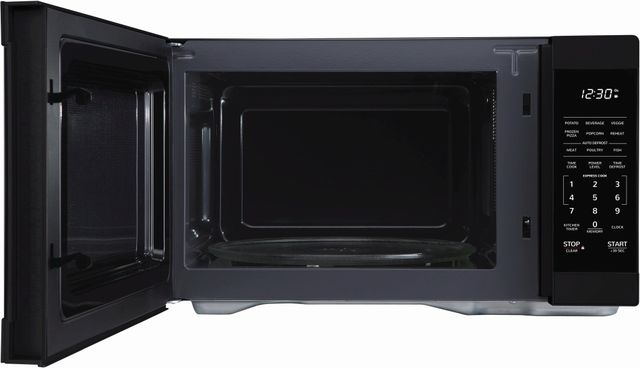 Sharp® Carousel® 1.1 Cu. Ft. Black Countertop Microwave-1