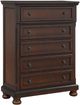Homelegance® Cumberland Brown Cherry Chest-0
