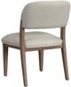 Flexsteel® Lyra Ivory/Sierra Brown Barrel Dining Side Chair-3