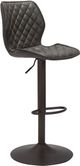 Zuo® Modern Seth Dark Bronze/Vintage Gray Bar Stool-0