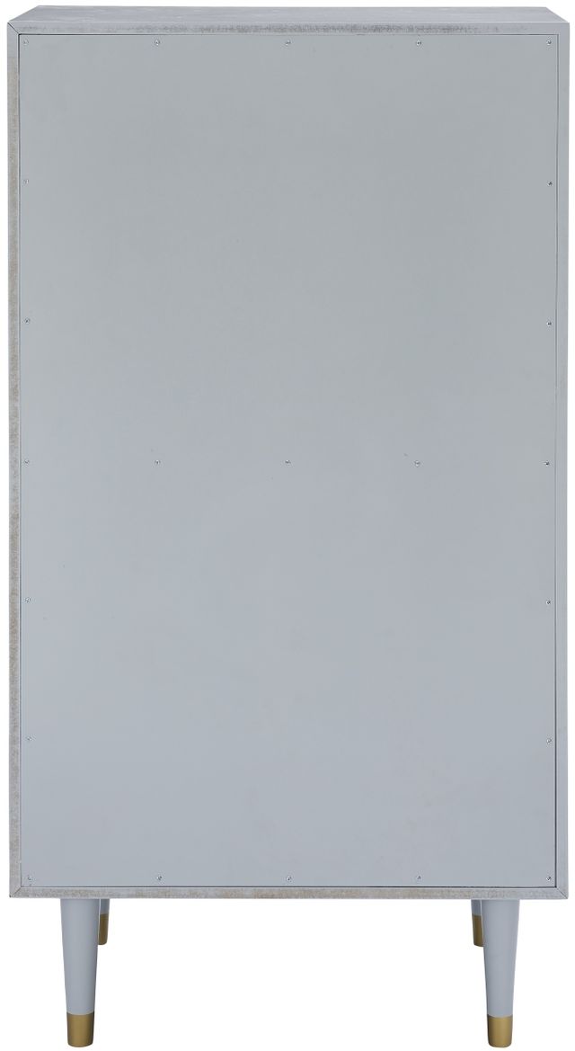 Linon Geo Gray Chest-2