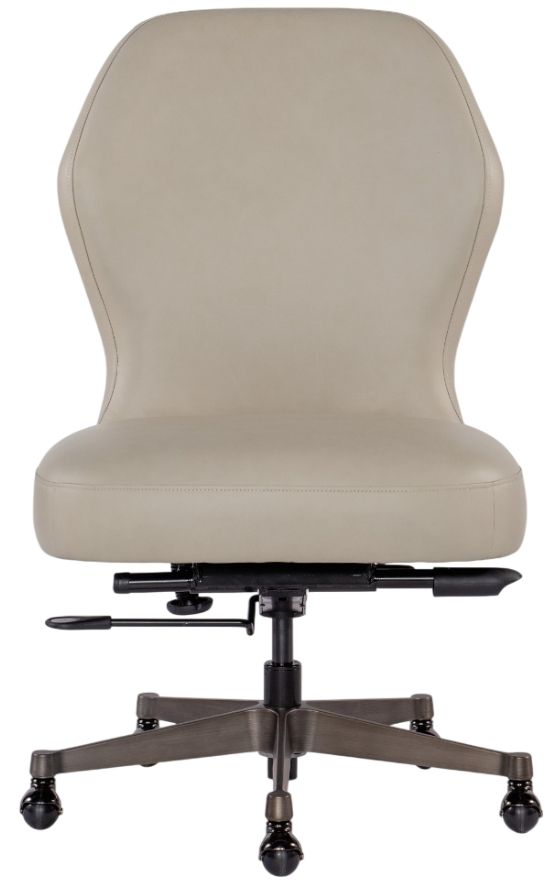 Hooker® Furniture EC Bali Harvest/Gunmetal Executive Swivel Tilt Chair-2
