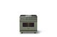Viking® 5 Series 36" Eucalyptus Pro Style Dual Fuel (NG) Range with Polished Chrome Trim-3
