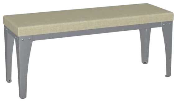Amisco Customizable Upright 44" Upholstered Bench-1