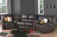 Palliser® Furniture Customizable Norwood 4-Piece Power Reclining Sectional with Console-1