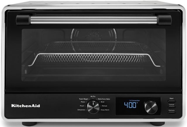 KitchenAid® 16" Contour Silver Countertop Oven-0