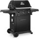 Broil King® Signet™ 320 Shadow 3-Burner Black Freestanding Liquid Propane Grill-2