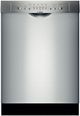 Bosch® DLX Ascenta Series 24" Built In Dishwasher-Stainless Steel-0