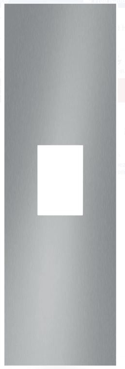 Thermador® Freedom® 23.75" Stainless Steel Handleless Freezer Column Door Panel-0