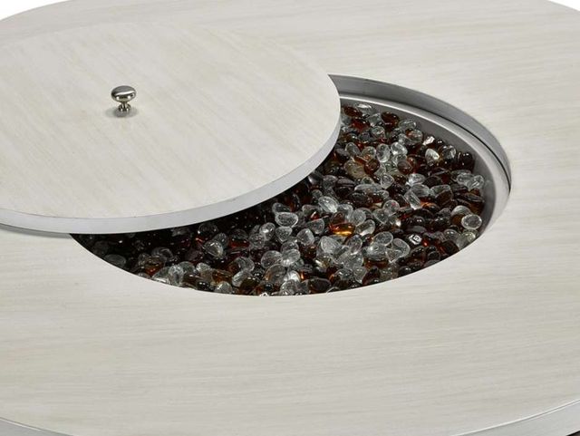 Lane Venture® Oasis Ash 42" Round Gas Fire Pit-2