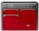 AGA™ Elise 48" Piccadilly Red Pro Style Induction Range-0