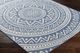 Surya Long Beach Ivory/Navy 8'x10' Area Rug-1
