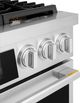 LG SIGNATURE Iconic Collection 36" Stainless Steel Pro Style Gas Range with Dynamic ProBake® Convection and Air Fry-2