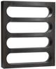 Crestview Trinity Stained Black 4-Shelf Etagere-0