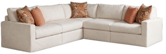 Four Seasons Customizable Mod 5-Piece L-Shape Sectional-0