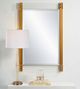 Uttermost® Nera Plated Brass Mirror-1