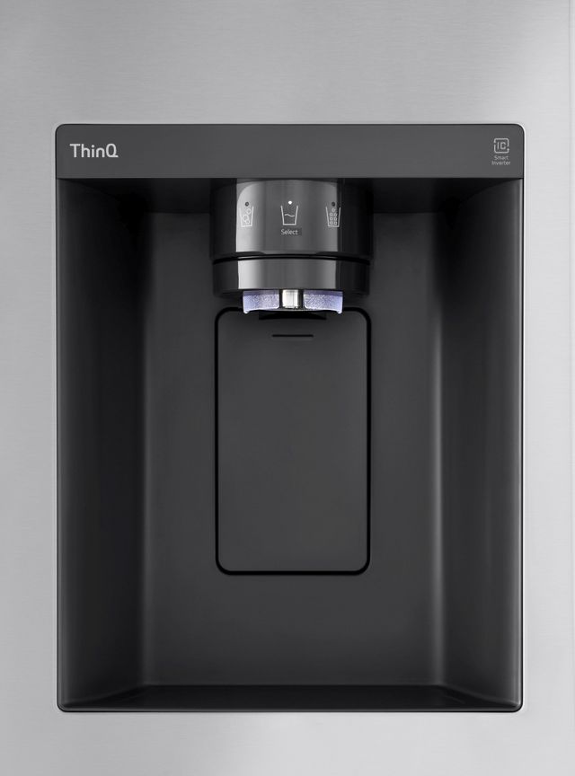 LG 36 in. 25.5 Cu. Ft. PrintProof™ Stainless Steel Counter-Depth French Door Refrigerator-8