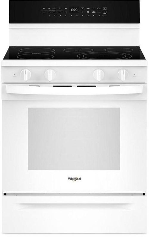Whirlpool® 30" White Freestanding Electric Range