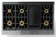 Viking® 7 Series 48'' Blush Pro Style Dual Fuel Range with Griddle-4