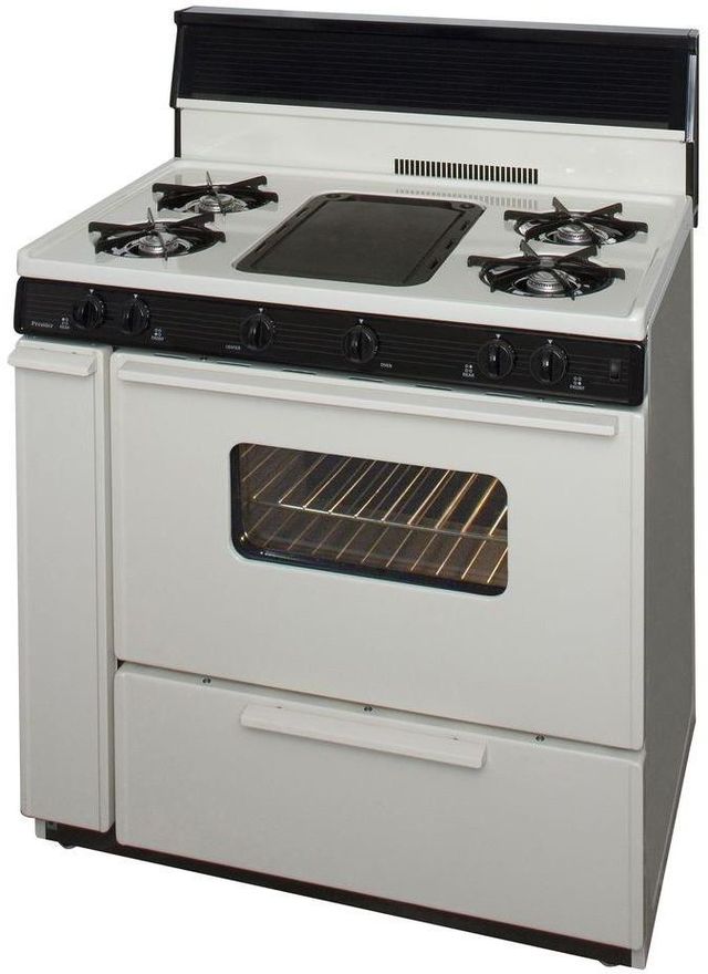 Premier 36" Biscuit Pro Style Gas Range-2